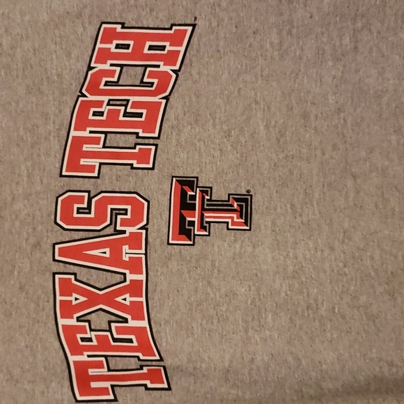 Texas Tech grey short sleeve t-shirt size medium by Russell  EUC - Picture 5 of 7
